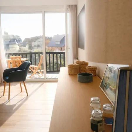 Escapade, Familial Vue - Balcon Appartamento Blonville-sur-Mer